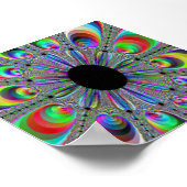 Rainbow Peacock Poster (Hoek)