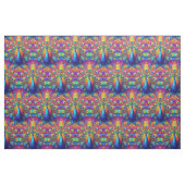 Rainbow Peacock Stof (Fat Quarter)