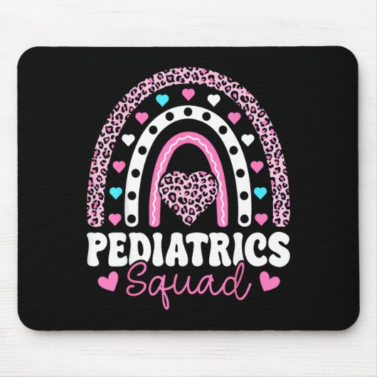 Rainbow Pediatrics Squad - Valentine's Day Pediatr Muismat (Voorkant)