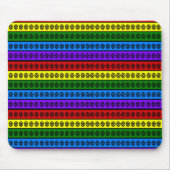 Rainbow Pentacle Muismat (Voorkant)