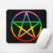 Rainbow Pentacle Muismat (Met muis)