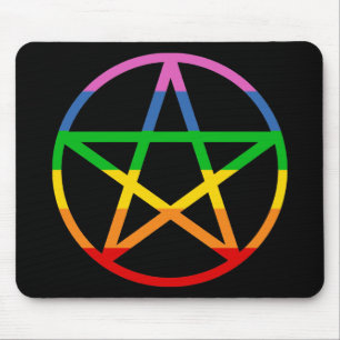 Rainbow Pentacle Muismat