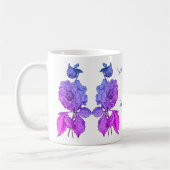 Rainbow Peony, gepersonaliseerd Koffiemok (Links)