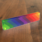 RAINBOW PERFECTIE! ~ NAAMBORDJE (Zijkant)