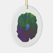 Rainbow Petunia Custom Birthday Keramisch Ornament (Rechts)