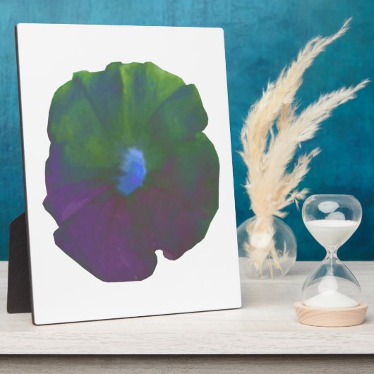 Rainbow Petunia Plaque Fotoplaat (Zijkant)