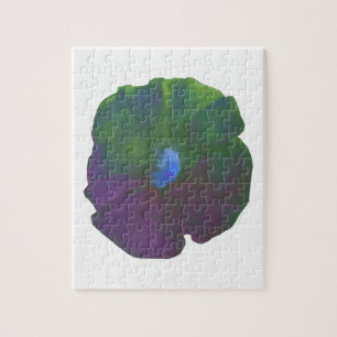 Rainbow Petunia Puzzle Legpuzzel