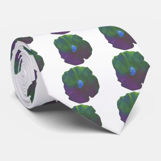 Rainbow Petunia Stropdas (Opgerold)