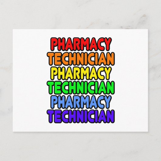 Rainbow Pharmaceuticals Briefkaart (Voorkant)