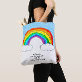 Rainbow Philosophy Canvas tas (Dichtbij)