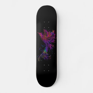 Rainbow Phoenix Bird Persoonlijk Skateboard