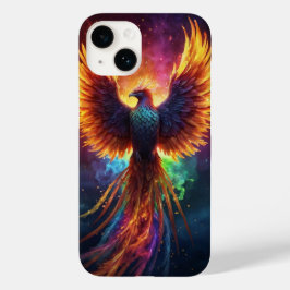 Rainbow Phoenix Case-Mate iPhone 14 Hoesje