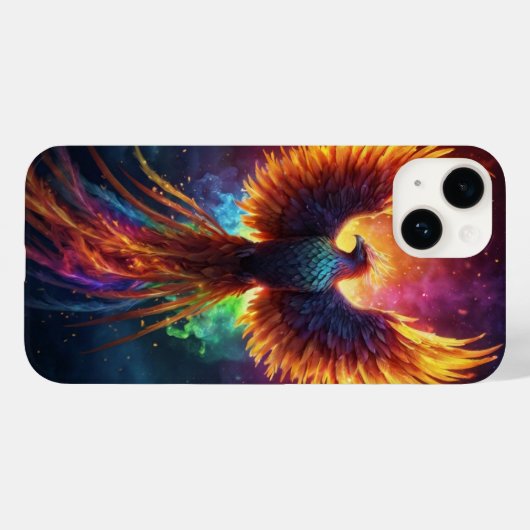 Rainbow Phoenix Case-Mate iPhone Case (Achterkant (horizontaal))