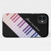 Rainbow Piano Keys iPhone 5 Case-Mate iPhone Case (Achterkant (horizontaal))