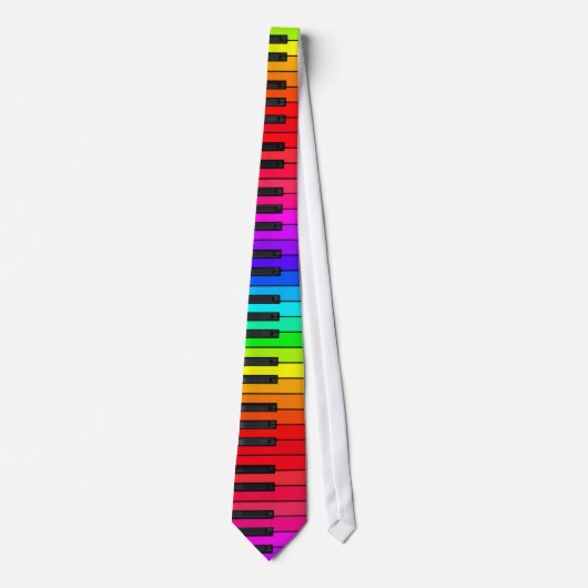 Rainbow Piano-toetsenbord, Stropdas (Voorkant)