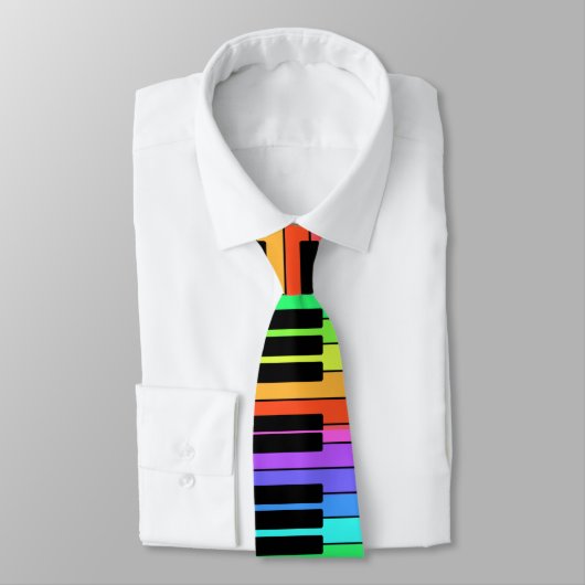 Rainbow Piano-toetsenbord, Stropdas (Gebonden)