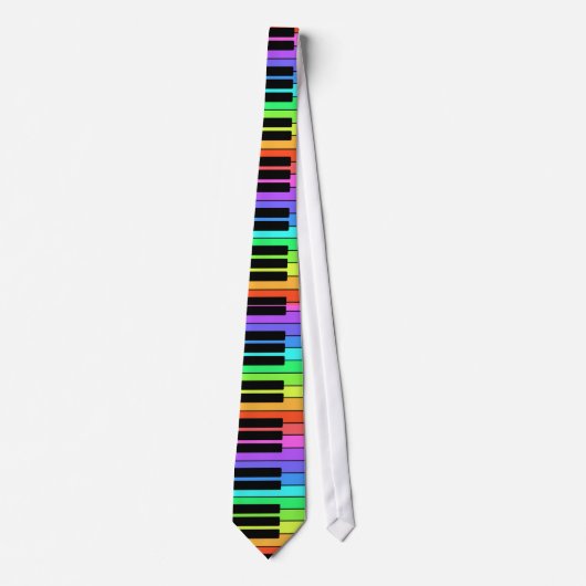 Rainbow Piano-toetsenbord, Stropdas (Voorkant)