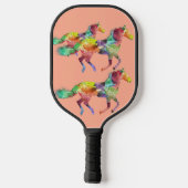 Rainbow Pickle Ball Paddle (Achterkant)