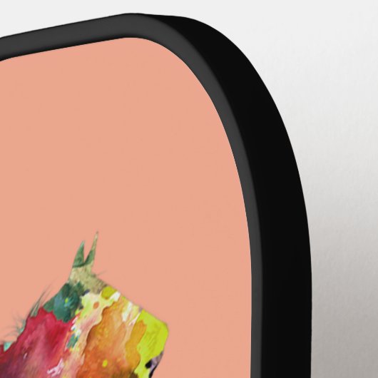 Rainbow Pickle Ball Paddle (Links Detail)