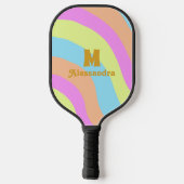 Rainbow Pickleball Paddle (Achterkant)