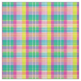 Rainbow Picnic Plaid Stof