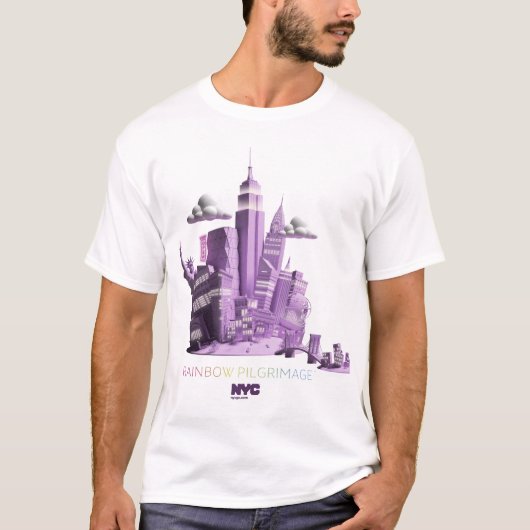 Rainbow Pilgrimage City T-shirt (Voorkant)