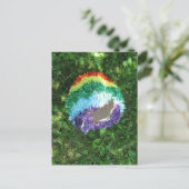 Rainbow Piñata na het feest Briefkaart (Staand voorkant)