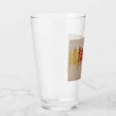 Rainbow Pine Trees Glass Cup Glas (Rechts)