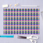 Rainbow Pineapple Tissue papier (Craft)