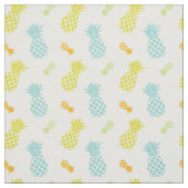 Rainbow Pineapples Patroon Stof (Swatch)