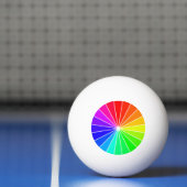 Rainbow Ping Pong Balls Rainbows Sports Fun Pingpongbal (Net)