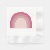 Rainbow Pink Ombre Painting Servet (Voorkant)