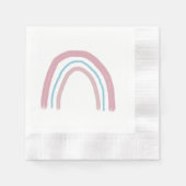 Rainbow Pink Ombre Painting Servet (Voorkant)