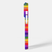 Rainbow Plaid iPhone Samsung Hoesje (Achterkant / Links)
