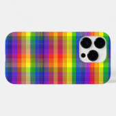 Rainbow Plaid iPhone Samsung Hoesje (Achterkant (horizontaal))