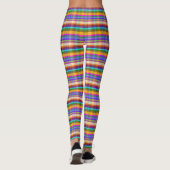 Rainbow Plaid UDR Leggings (Achterkant)