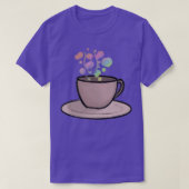 Rainbow Plain Tea T-shirt (Design voorkant)