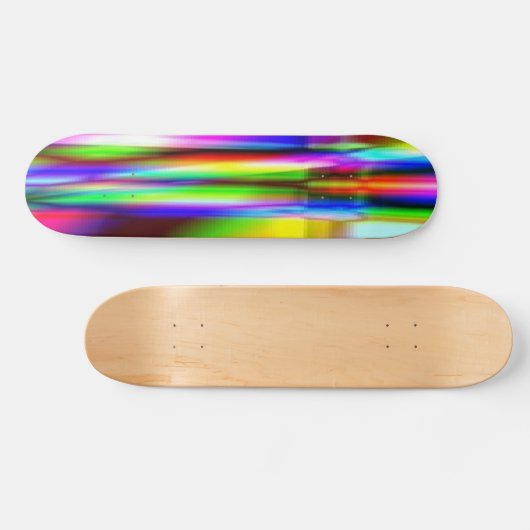 RAINBOW PLASTIC SKATEBOARD (Horizontaal)