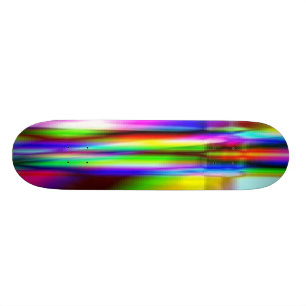 RAINBOW PLASTIC SKATEBOARD