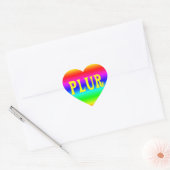 Rainbow PLUR Hart Sticker (Envelop)
