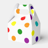 RAINBOW POLKA DOT BEDANKDOOSJES (Voorkant Zijde)