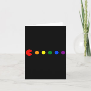 Rainbow Polka Dot Gay Pride Maand LGBTQ Ally Kaart