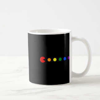 Rainbow Polka Dot Gay Pride Maand LGBTQ Ally Koffiemok