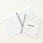 Rainbow Polka Dot gratitude Journal Notitieboek (Binnen)
