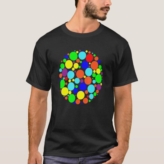Rainbow Polka Dot International Dot Day Kinder Tea T-shirt (Voorkant)