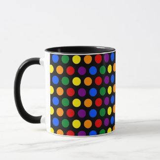 Rainbow Polka Dot Mok
