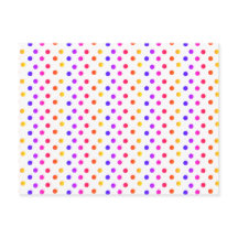 Rainbow Polka Dots Briefkaart