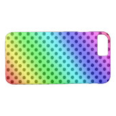 Rainbow Polka Dots Case-Mate iPhone Case (Achterkant (Horizontaal))