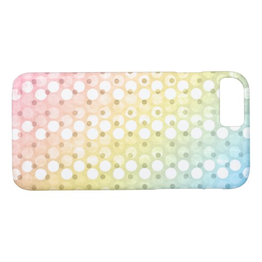 Rainbow Polka Dots Case-Mate iPhone Case (Achterkant (Horizontaal))