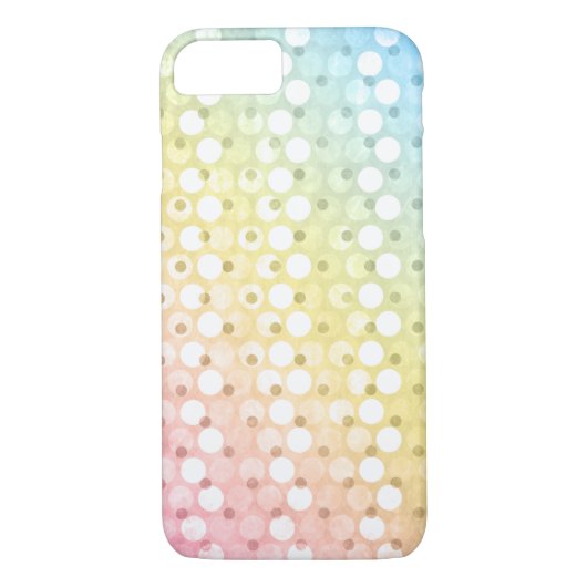Rainbow Polka Dots Case-Mate iPhone Case (Achterkant)